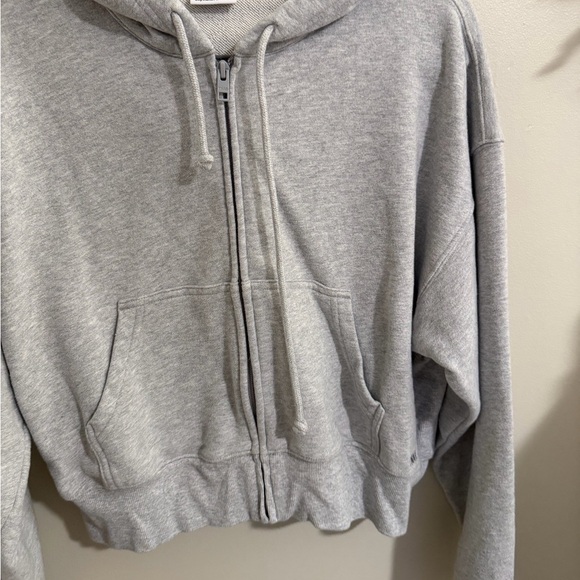 NWOT Aritzia Cozy Sweatfleece Boyfriend Boxy Zip Hoodie - Picture 4 of 8
